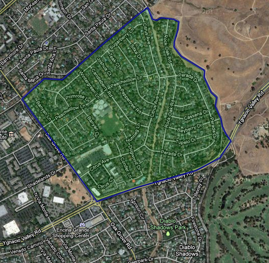 Woodlands Neighborhood Map